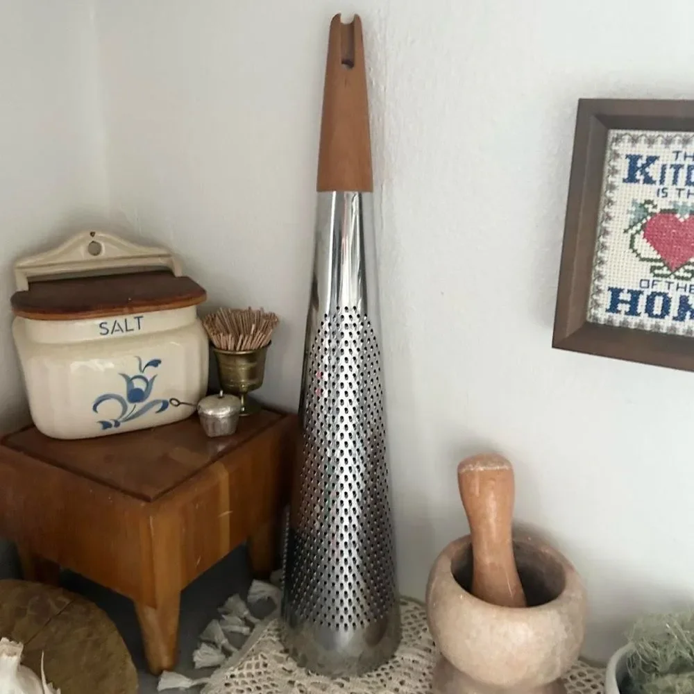 Vintage Alessi Richard Sapper Todo Giant Cheese Grater